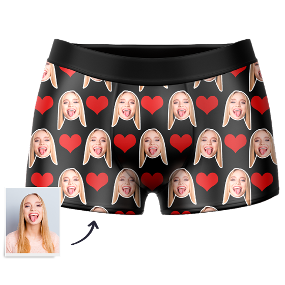 Custom face underwear: Custom face underwear